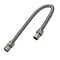 Flextron Gas Line Hose 3/8'' O.D. x 24'' Length with 1/2" FIP Fittings, Stainless Steel Flexible Connector FTGC-SS14-24B - alternate 1